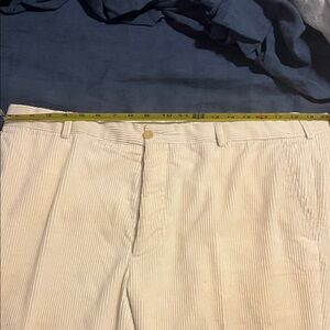 Ralph Lauren Men's Cream Corduroy Trousers